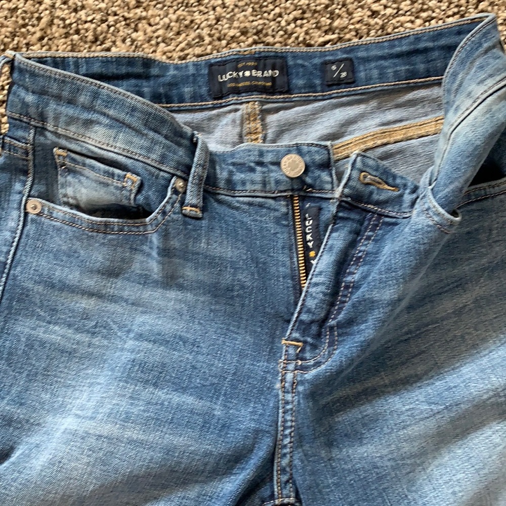 Lucky Brand Cropped Denim- Ava Skinny